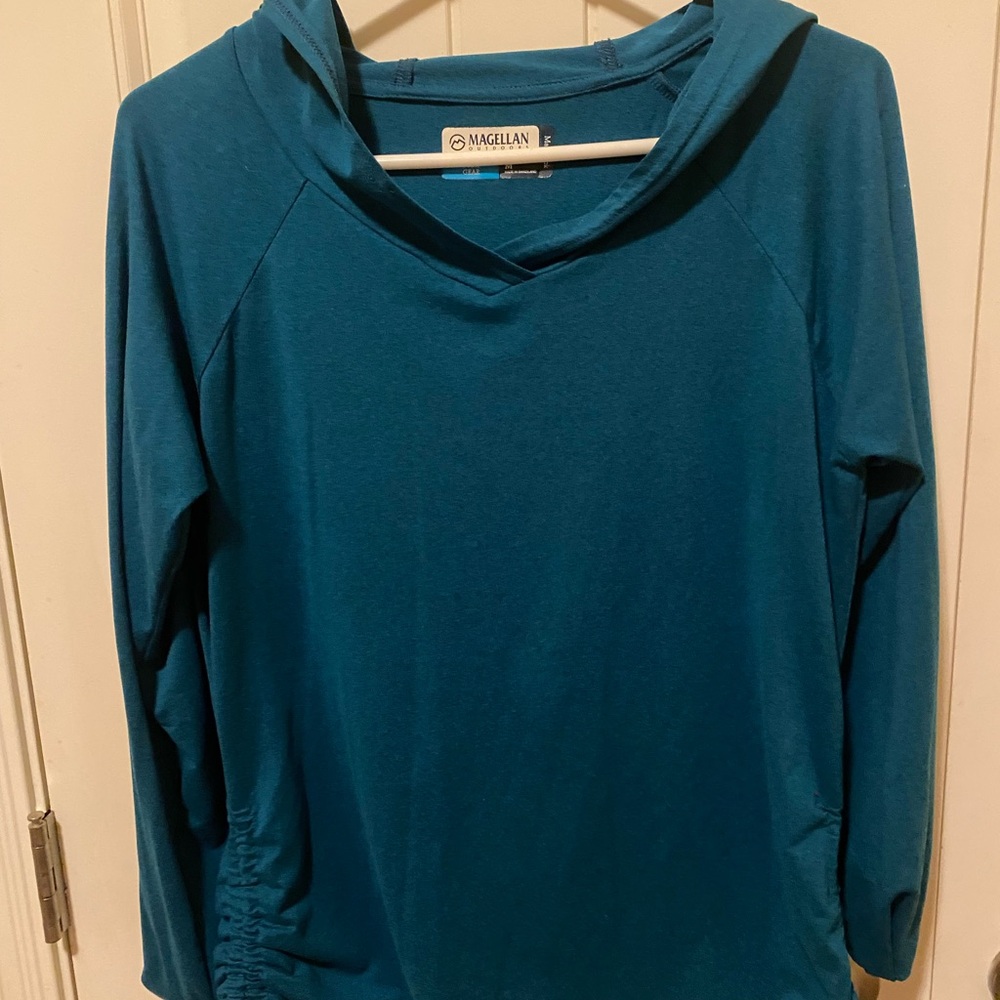Magellan Outdoors Fish Gear Tee - Teal Blue